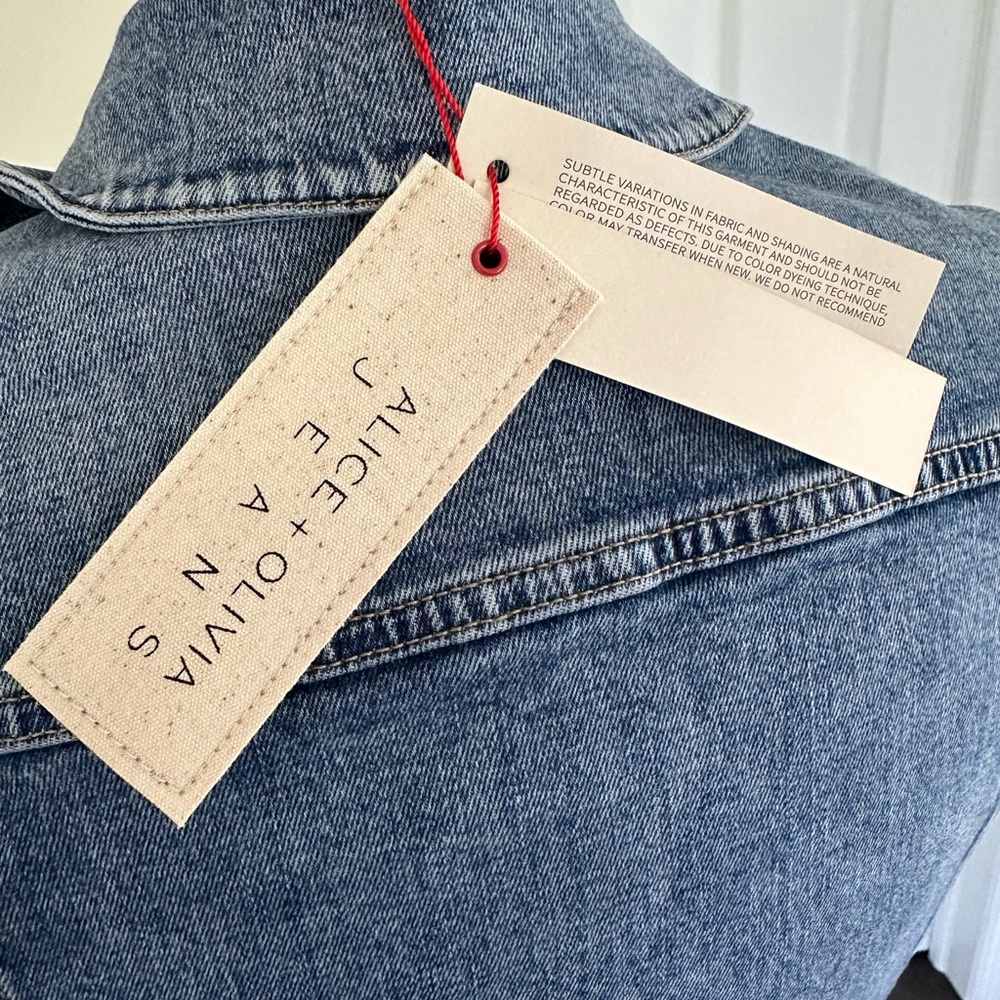 Denim / Jean Button up Dress - Picture 2 of 5